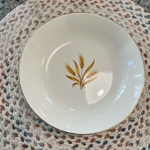 1940-1960 Homer Laughlin Vintage Golden Wheat Dish lot of 6